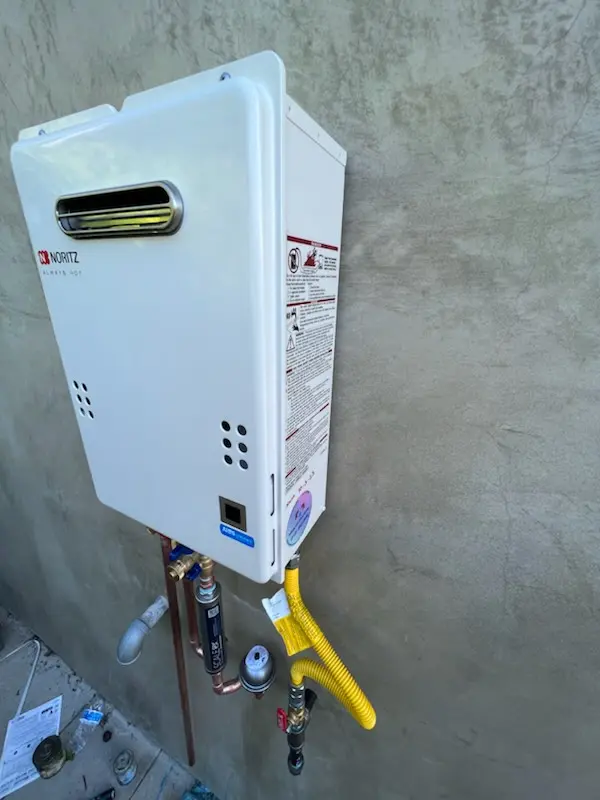 Tankless water heater installation for Avoca homes
